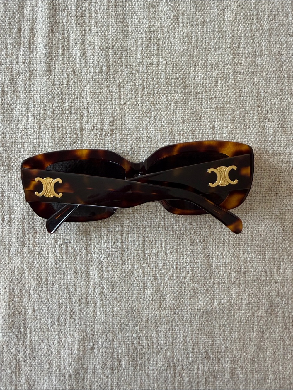 Celine Tortoiseshell Brown Cat-Eye Sunglasses - Picture 2 of 8